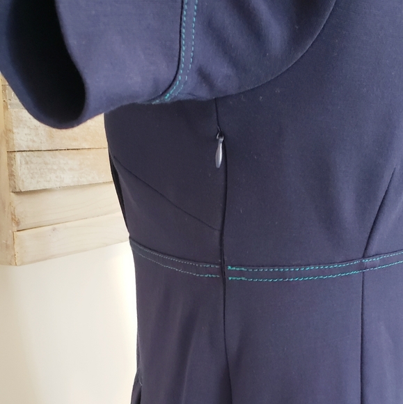 Laundry by Shelli Segal button detail mini dress 6 - Picture 5 of 12